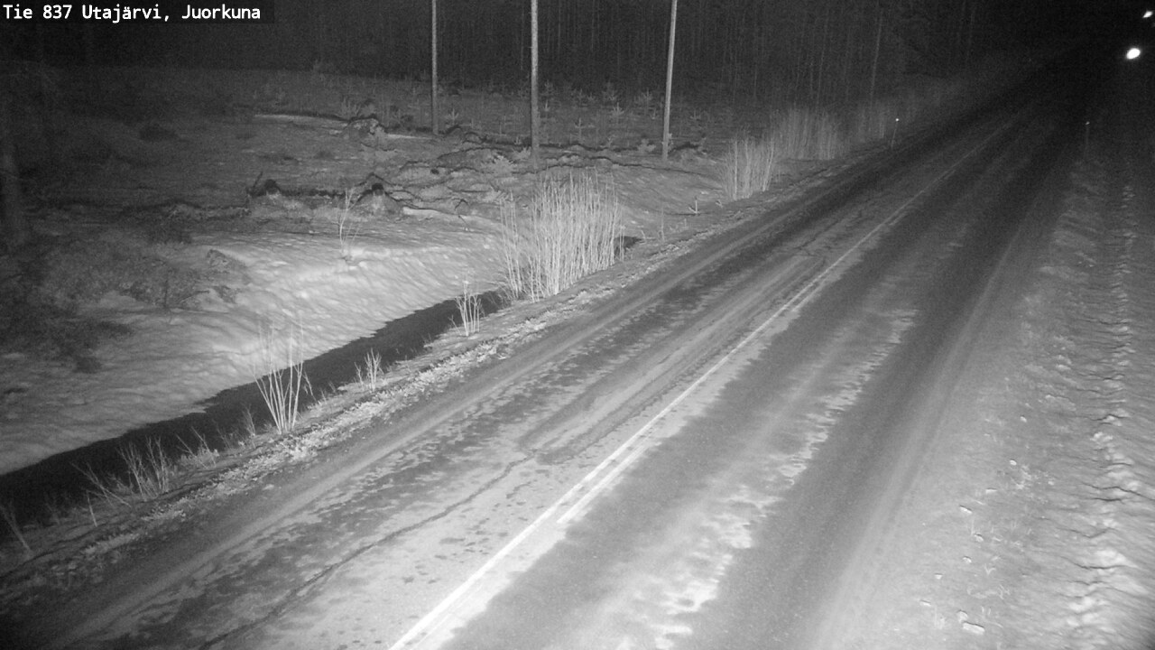 Kelikamerat Kuva Tie 837 Utajärvi, Juorkuna, Utajärvi, Pohjois-Pohjanmaa