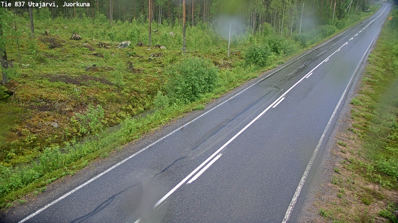 Kelikamerat Kuva Tie 837 Utajärvi, Juorkuna, Utajärvi, Pohjois-Pohjanmaa