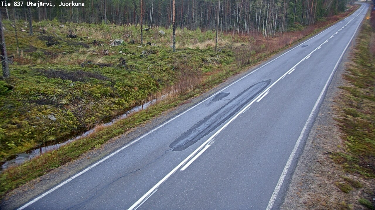 Kelikamerat Kuva Tie 837 Utajärvi, Juorkuna, Utajärvi, Pohjois-Pohjanmaa