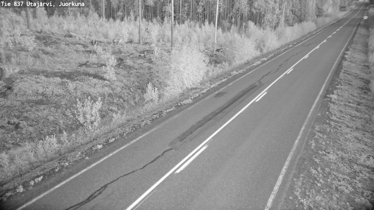 Kelikamerat Kuva Tie 837 Utajärvi, Juorkuna, Utajärvi, Pohjois-Pohjanmaa