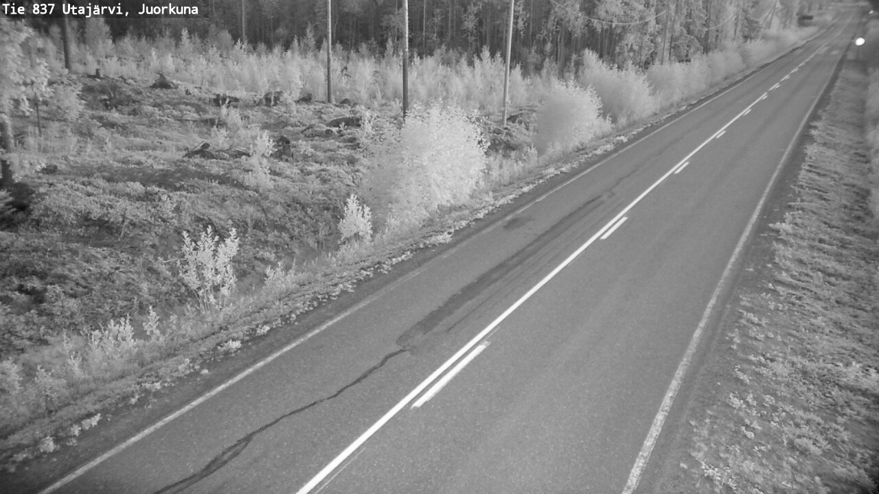 Kelikamerat Kuva Tie 837 Utajärvi, Juorkuna, Utajärvi, Pohjois-Pohjanmaa