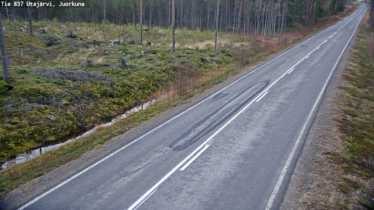 Kelikamerat Kuva Tie 837 Utajärvi, Juorkuna, Utajärvi, Pohjois-Pohjanmaa