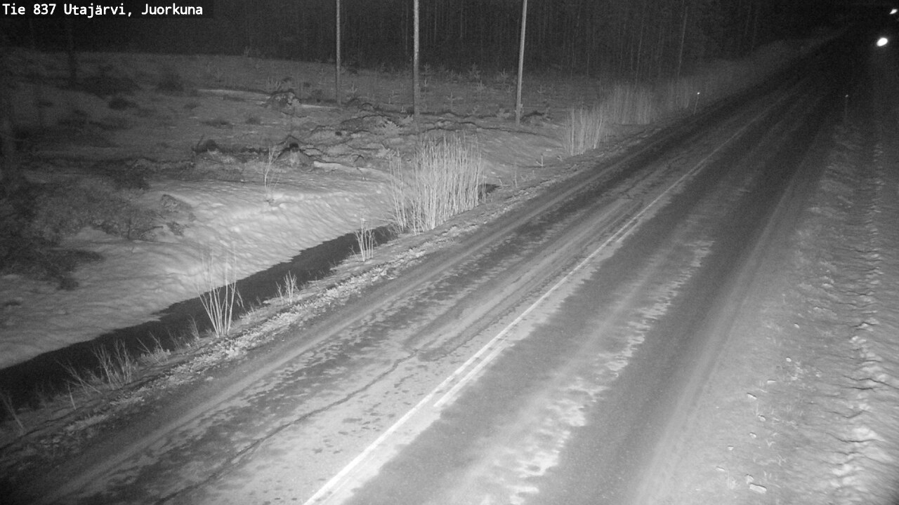 Kelikamerat Kuva Tie 837 Utajärvi, Juorkuna, Utajärvi, Pohjois-Pohjanmaa
