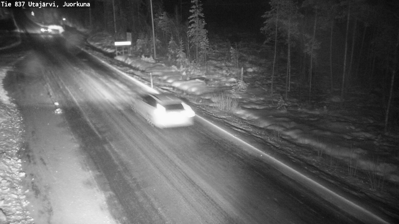 Kelikamerat Kuva Tie 837 Utajärvi, Juorkuna, Utajärvi, Pohjois-Pohjanmaa