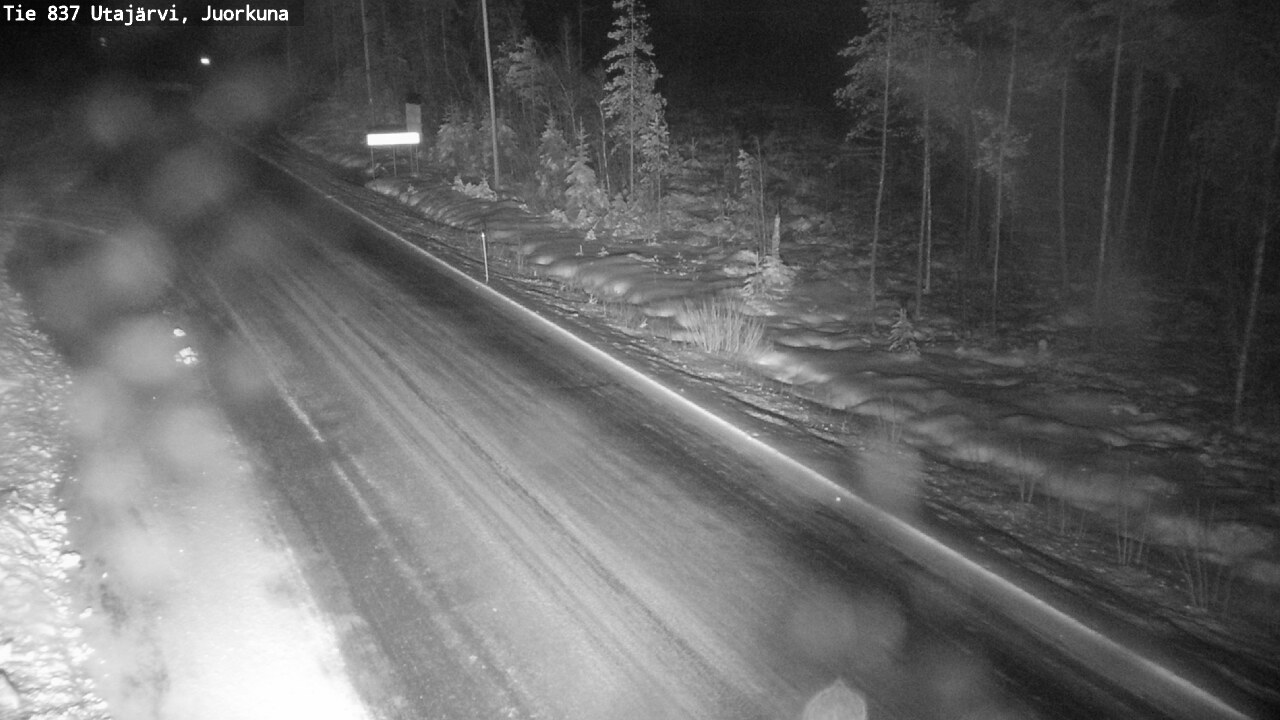 Kelikamerat Kuva Tie 837 Utajärvi, Juorkuna, Utajärvi, Pohjois-Pohjanmaa