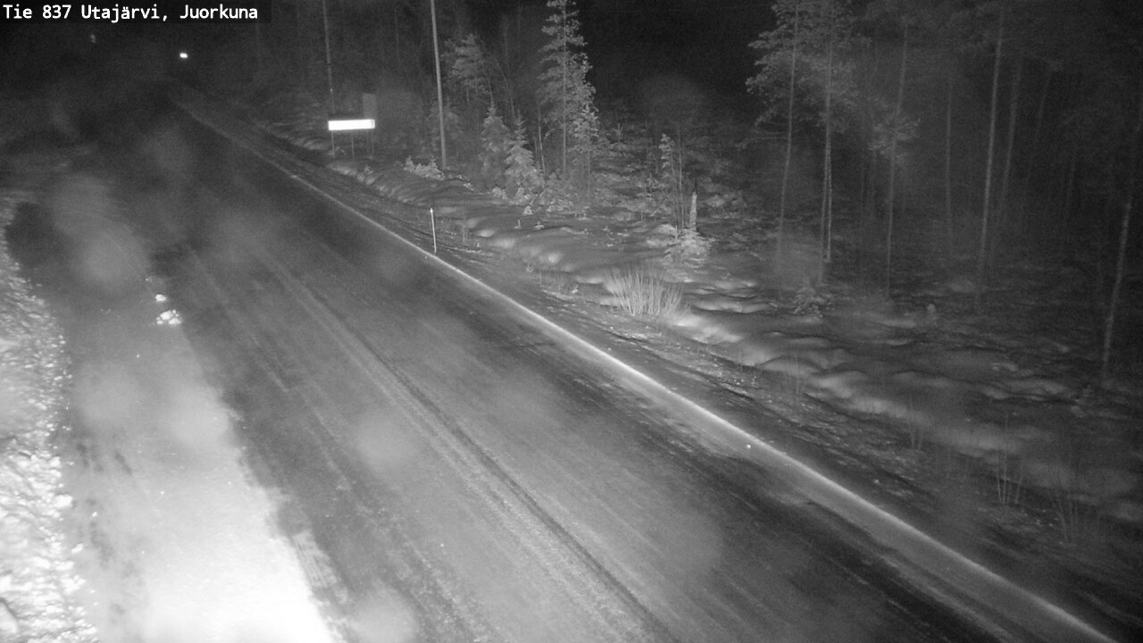 Kelikamerat Kuva Tie 837 Utajärvi, Juorkuna, Utajärvi, Pohjois-Pohjanmaa