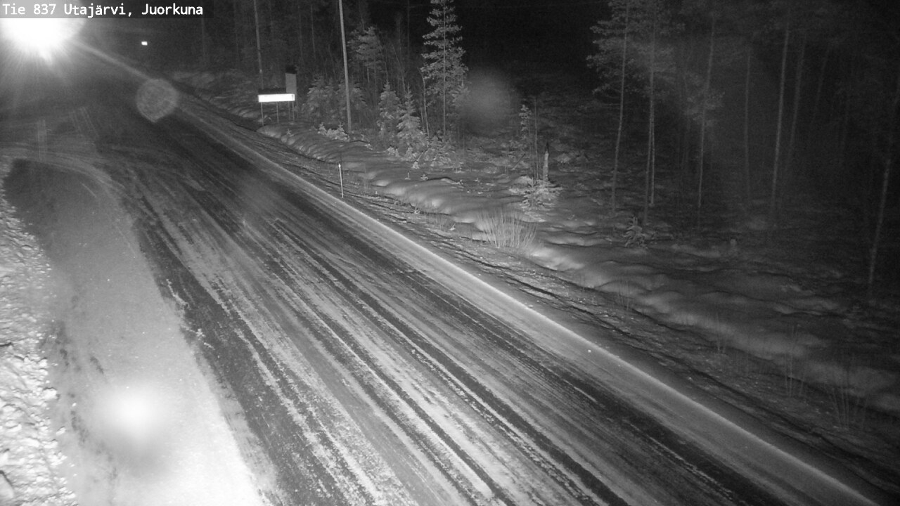 Kelikamerat Kuva Tie 837 Utajärvi, Juorkuna, Utajärvi, Pohjois-Pohjanmaa