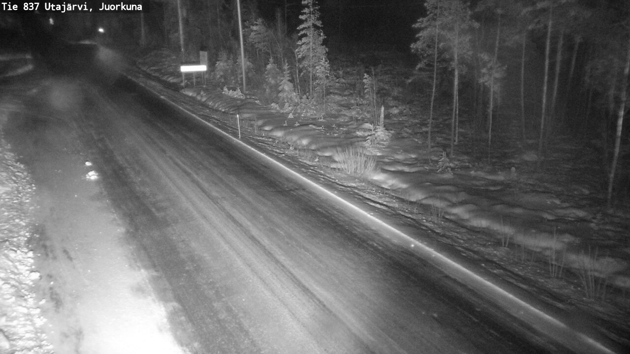 Kelikamerat Kuva Tie 837 Utajärvi, Juorkuna, Utajärvi, Pohjois-Pohjanmaa