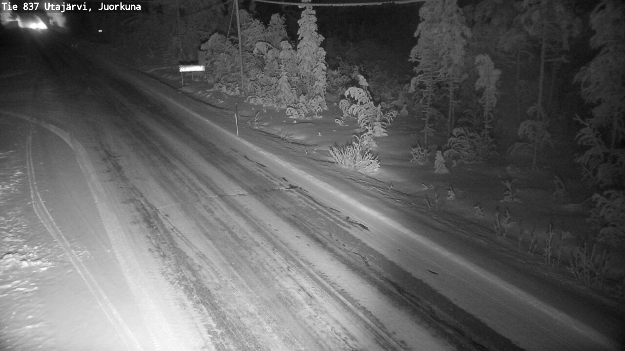 Kelikamerat Kuva Tie 837 Utajärvi, Juorkuna, Utajärvi, Pohjois-Pohjanmaa