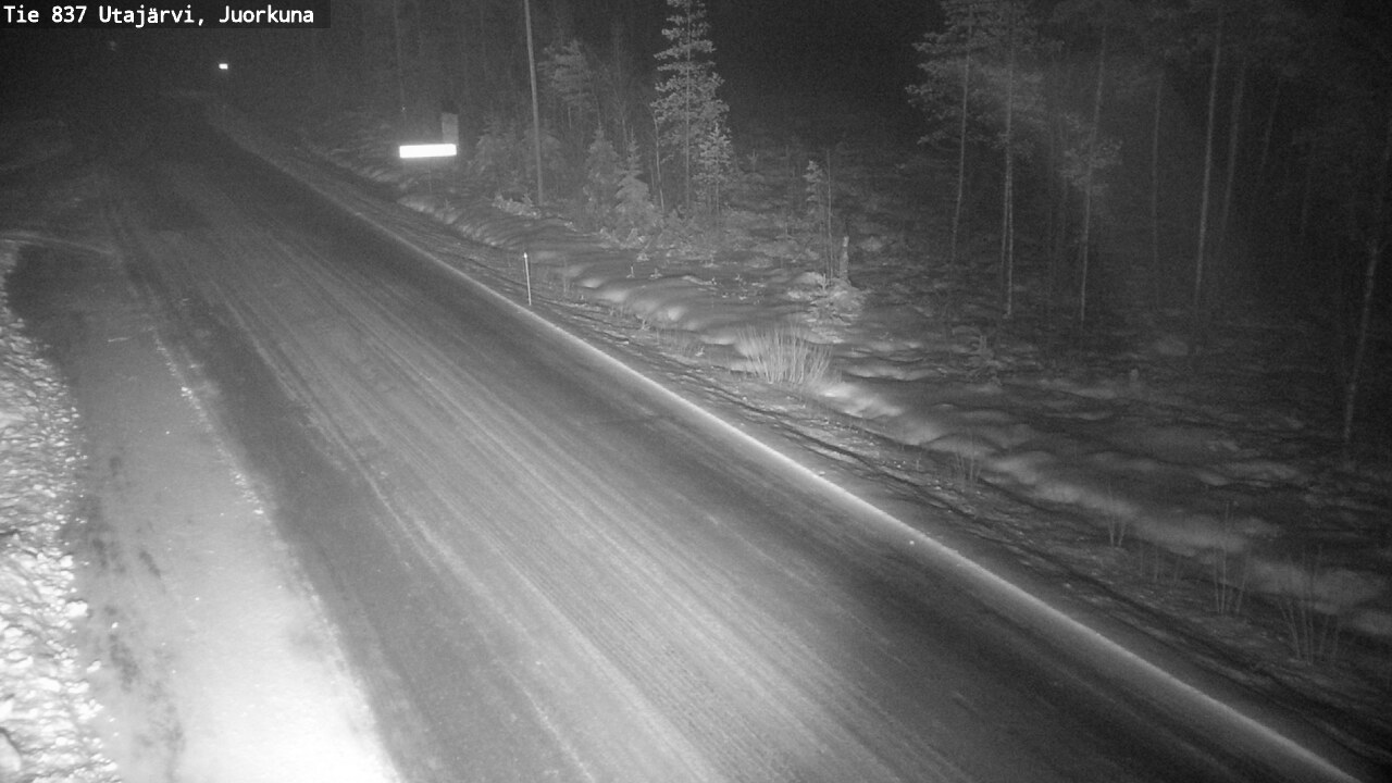 Kelikamerat Kuva Tie 837 Utajärvi, Juorkuna, Utajärvi, Pohjois-Pohjanmaa