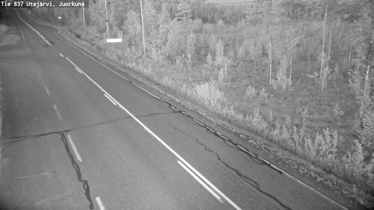 Kelikamerat Kuva Tie 837 Utajärvi, Juorkuna, Utajärvi, Pohjois-Pohjanmaa