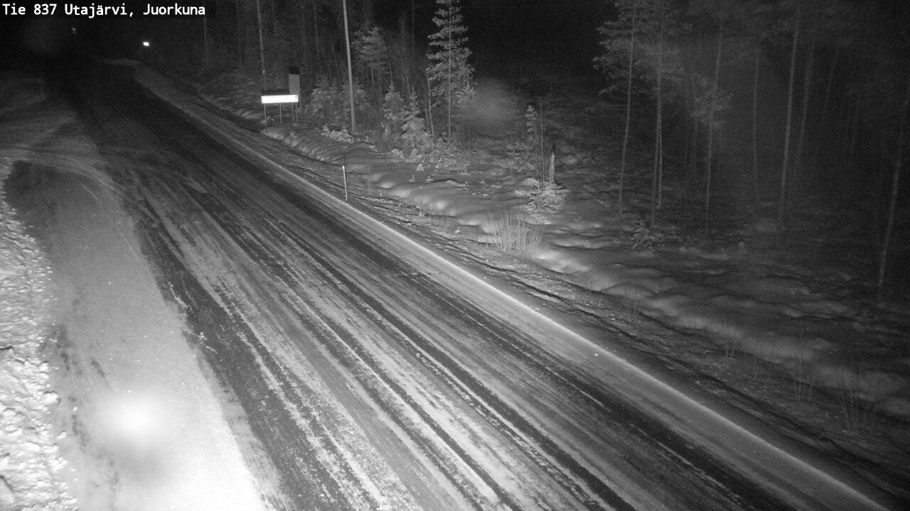 Kelikamerat Kuva Tie 837 Utajärvi, Juorkuna, Utajärvi, Pohjois-Pohjanmaa