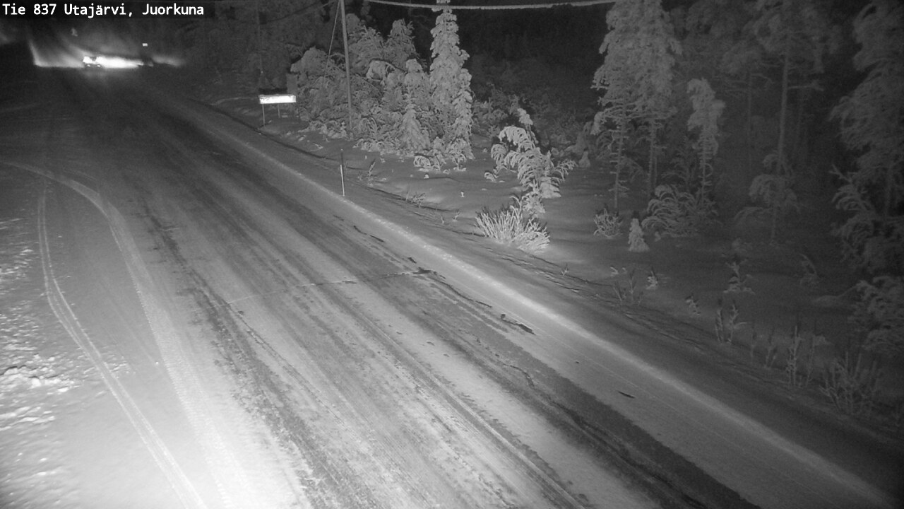 Kelikamerat Kuva Tie 837 Utajärvi, Juorkuna, Utajärvi, Pohjois-Pohjanmaa