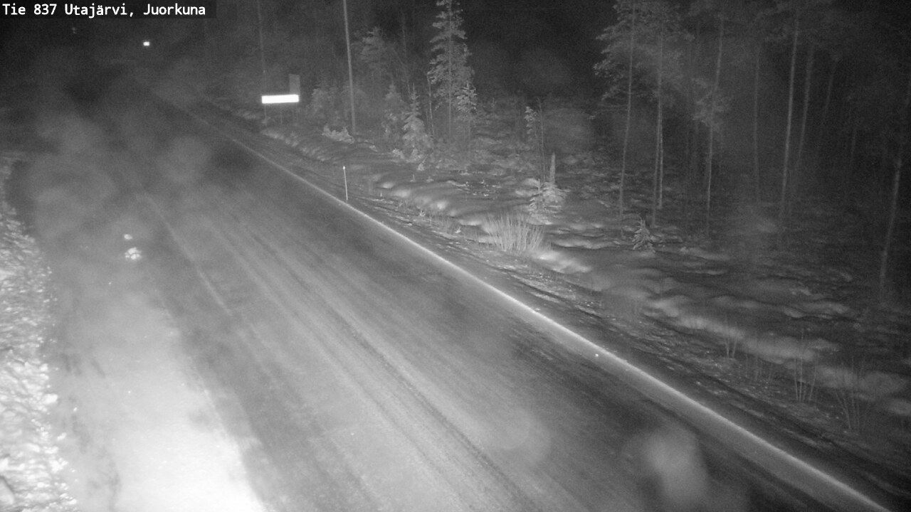 Kelikamerat Kuva Tie 837 Utajärvi, Juorkuna, Utajärvi, Pohjois-Pohjanmaa