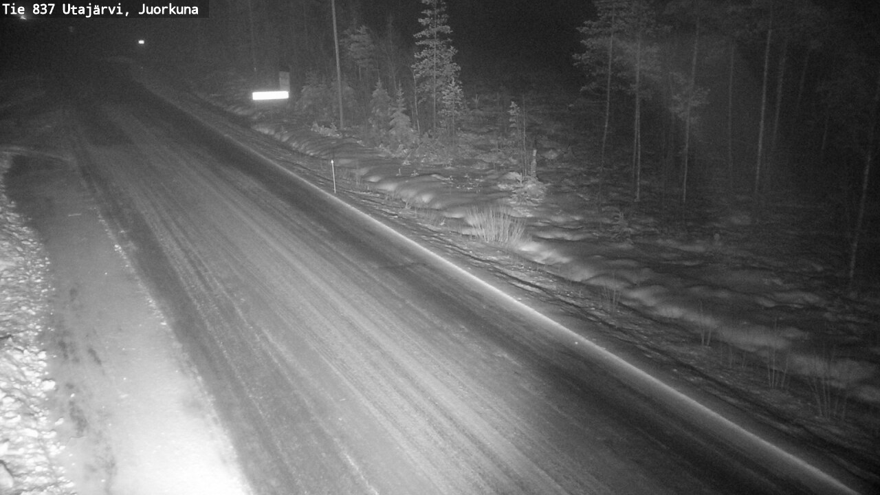 Kelikamerat Kuva Tie 837 Utajärvi, Juorkuna, Utajärvi, Pohjois-Pohjanmaa