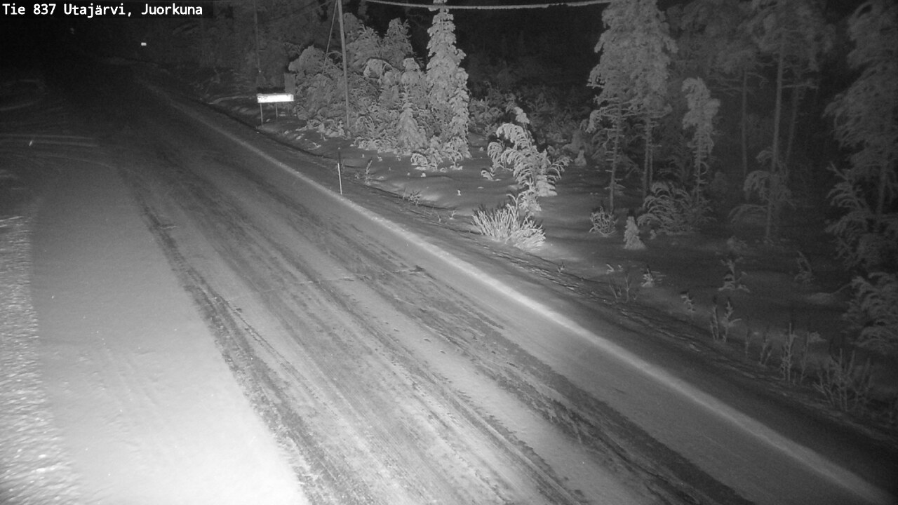 Kelikamerat Kuva Tie 837 Utajärvi, Juorkuna, Utajärvi, Pohjois-Pohjanmaa