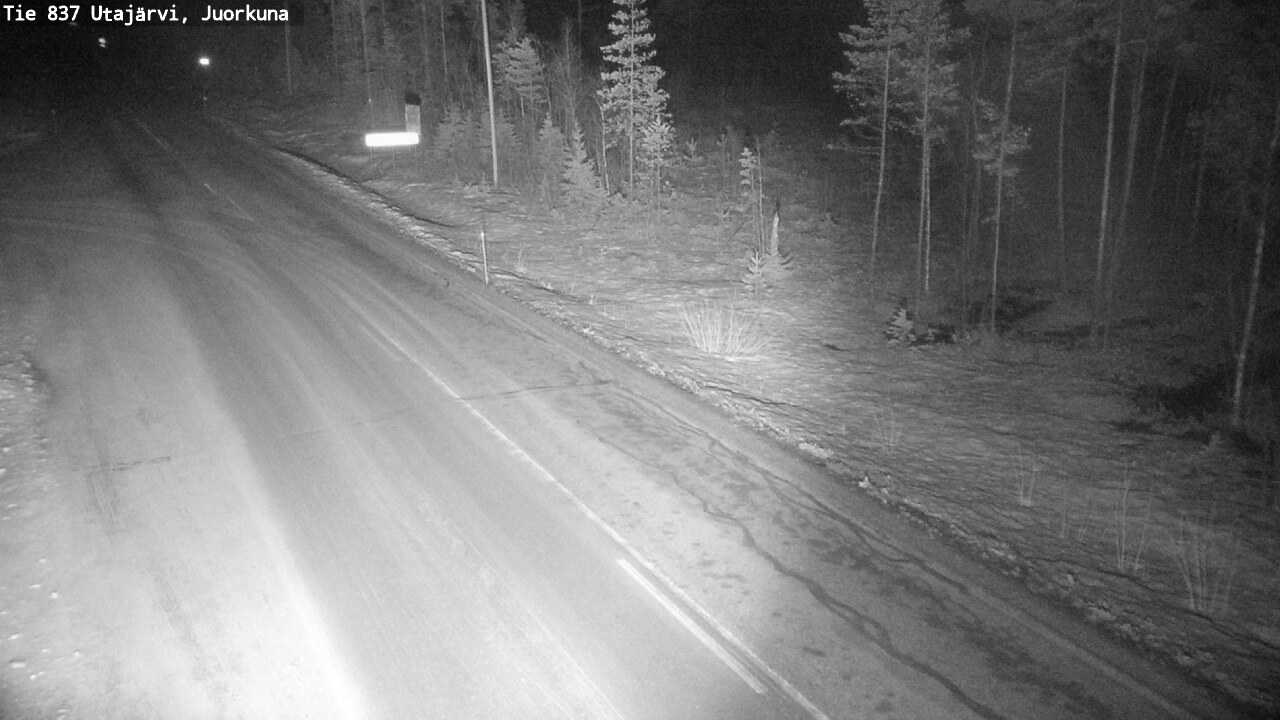 Kelikamerat Kuva Tie 837 Utajärvi, Juorkuna, Utajärvi, Pohjois-Pohjanmaa