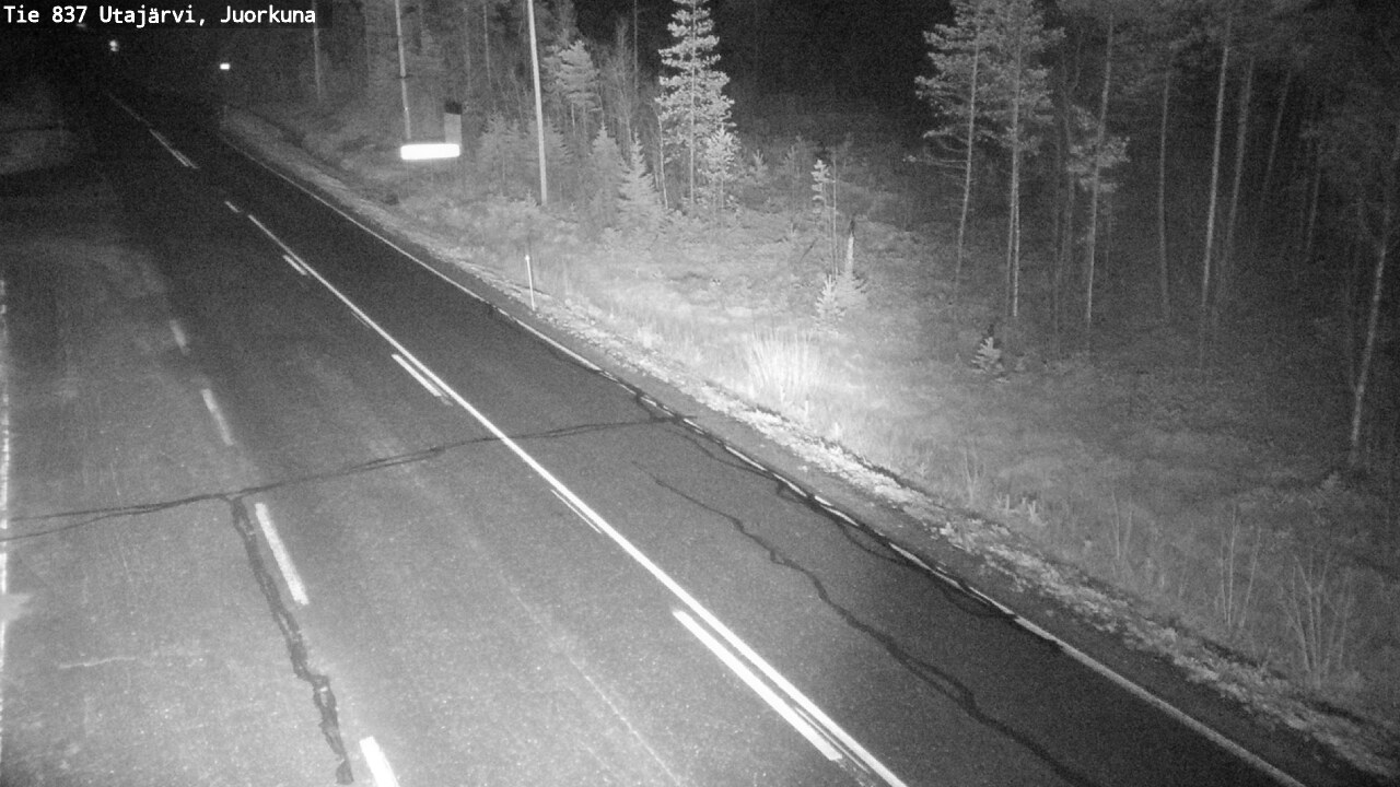 Kelikamerat Kuva Tie 837 Utajärvi, Juorkuna, Utajärvi, Pohjois-Pohjanmaa