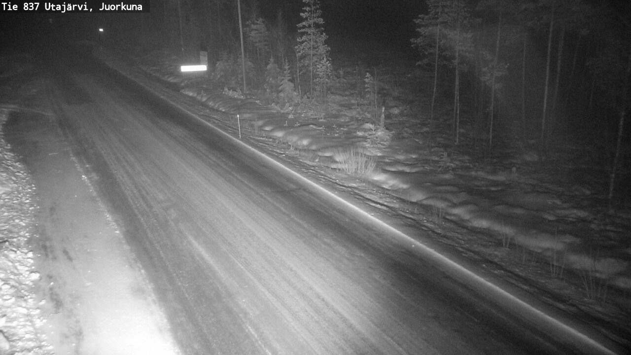 Kelikamerat Kuva Tie 837 Utajärvi, Juorkuna, Utajärvi, Pohjois-Pohjanmaa