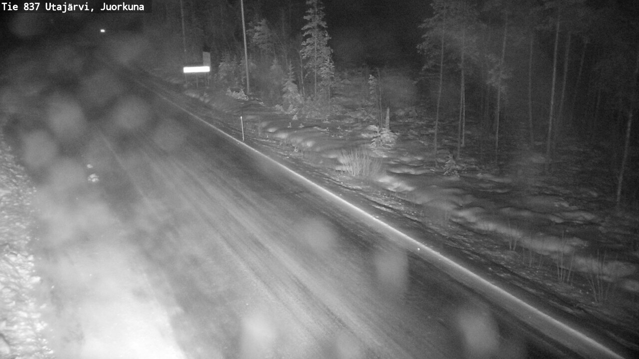 Kelikamerat Kuva Tie 837 Utajärvi, Juorkuna, Utajärvi, Pohjois-Pohjanmaa