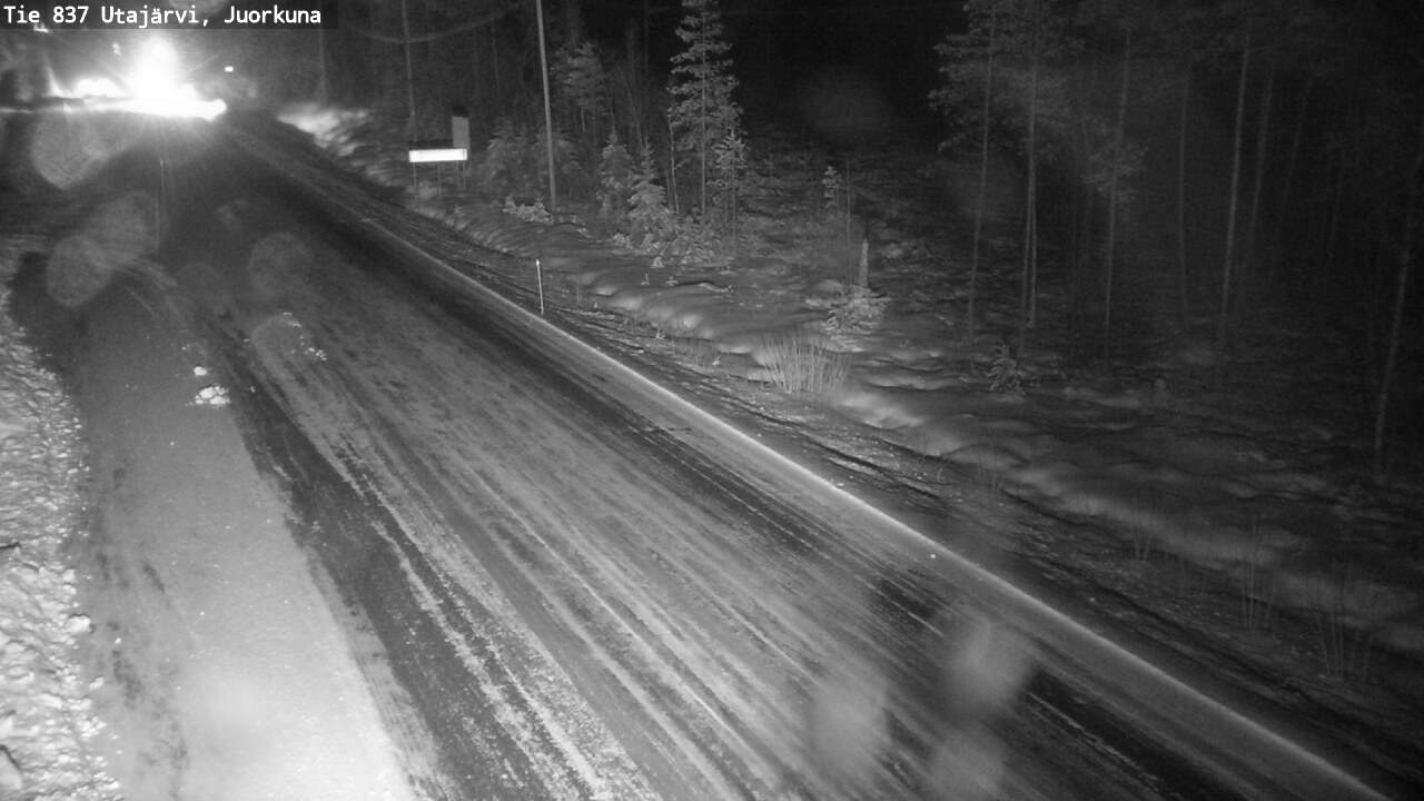 Kelikamerat Kuva Tie 837 Utajärvi, Juorkuna, Utajärvi, Pohjois-Pohjanmaa