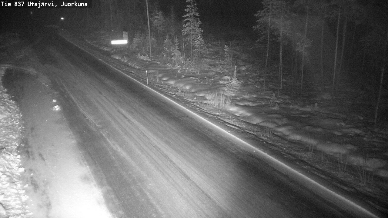 Kelikamerat Kuva Tie 837 Utajärvi, Juorkuna, Utajärvi, Pohjois-Pohjanmaa