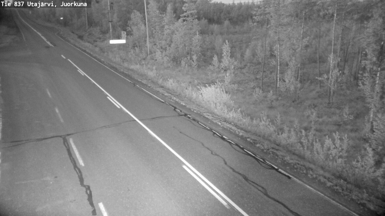 Kelikamerat Kuva Tie 837 Utajärvi, Juorkuna, Utajärvi, Pohjois-Pohjanmaa
