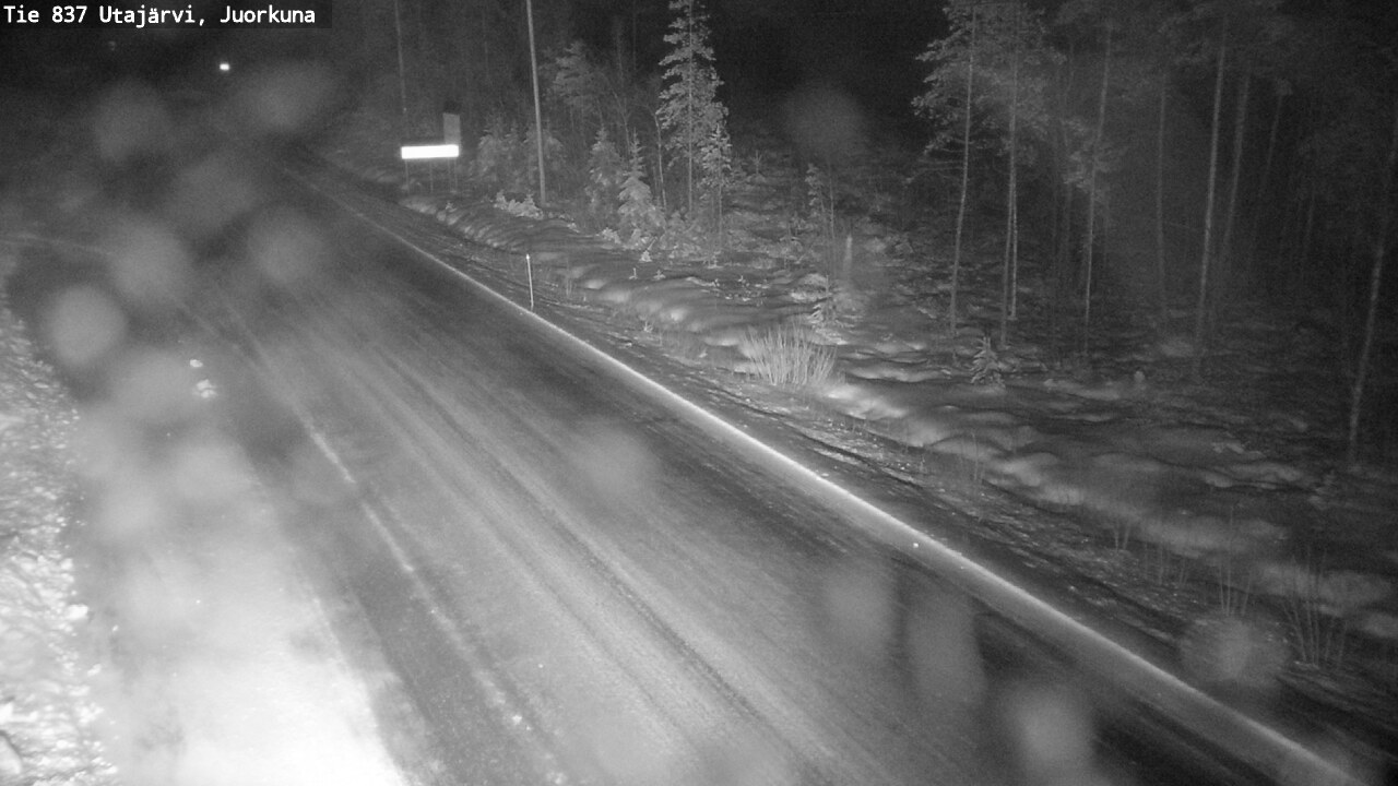 Kelikamerat Kuva Tie 837 Utajärvi, Juorkuna, Utajärvi, Pohjois-Pohjanmaa