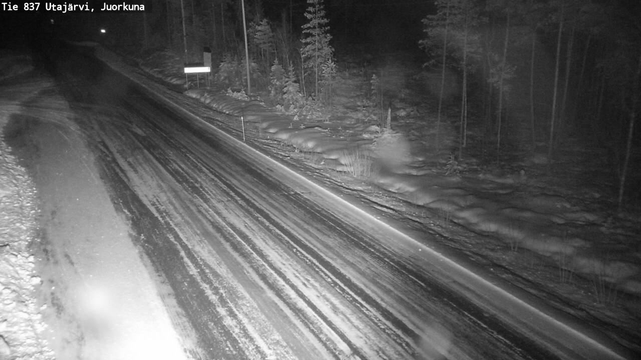 Kelikamerat Kuva Tie 837 Utajärvi, Juorkuna, Utajärvi, Pohjois-Pohjanmaa