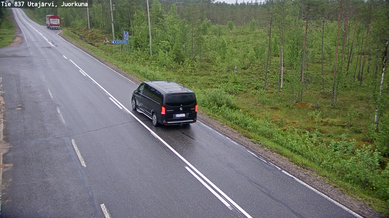 Kelikamerat Kuva Tie 837 Utajärvi, Juorkuna, Utajärvi, Pohjois-Pohjanmaa