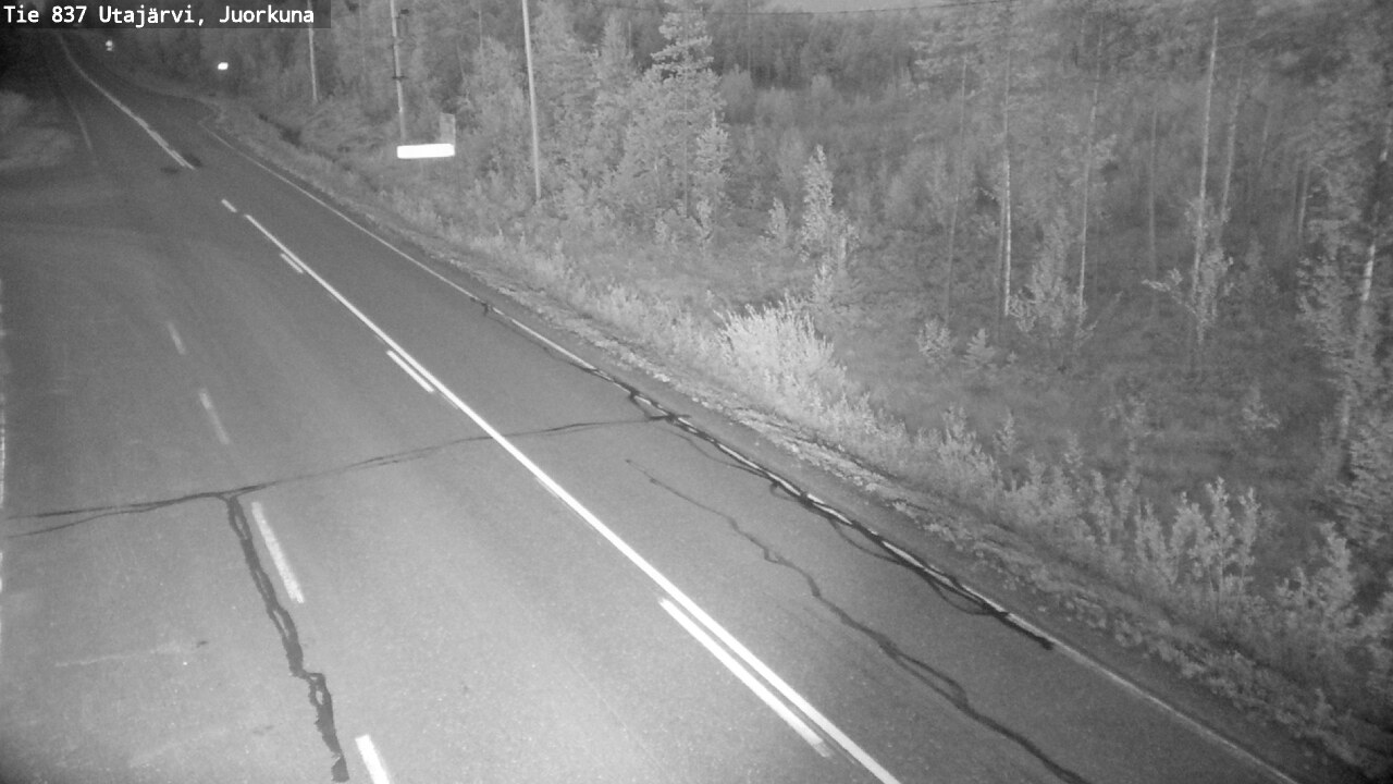 Kelikamerat Kuva Tie 837 Utajärvi, Juorkuna, Utajärvi, Pohjois-Pohjanmaa