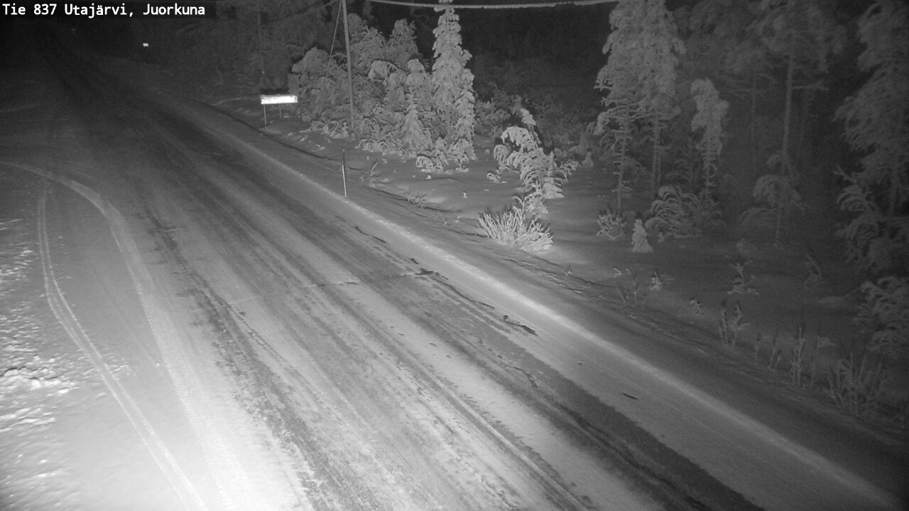 Kelikamerat Kuva Tie 837 Utajärvi, Juorkuna, Utajärvi, Pohjois-Pohjanmaa