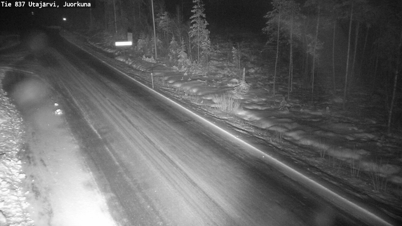 Kelikamerat Kuva Tie 837 Utajärvi, Juorkuna, Utajärvi, Pohjois-Pohjanmaa