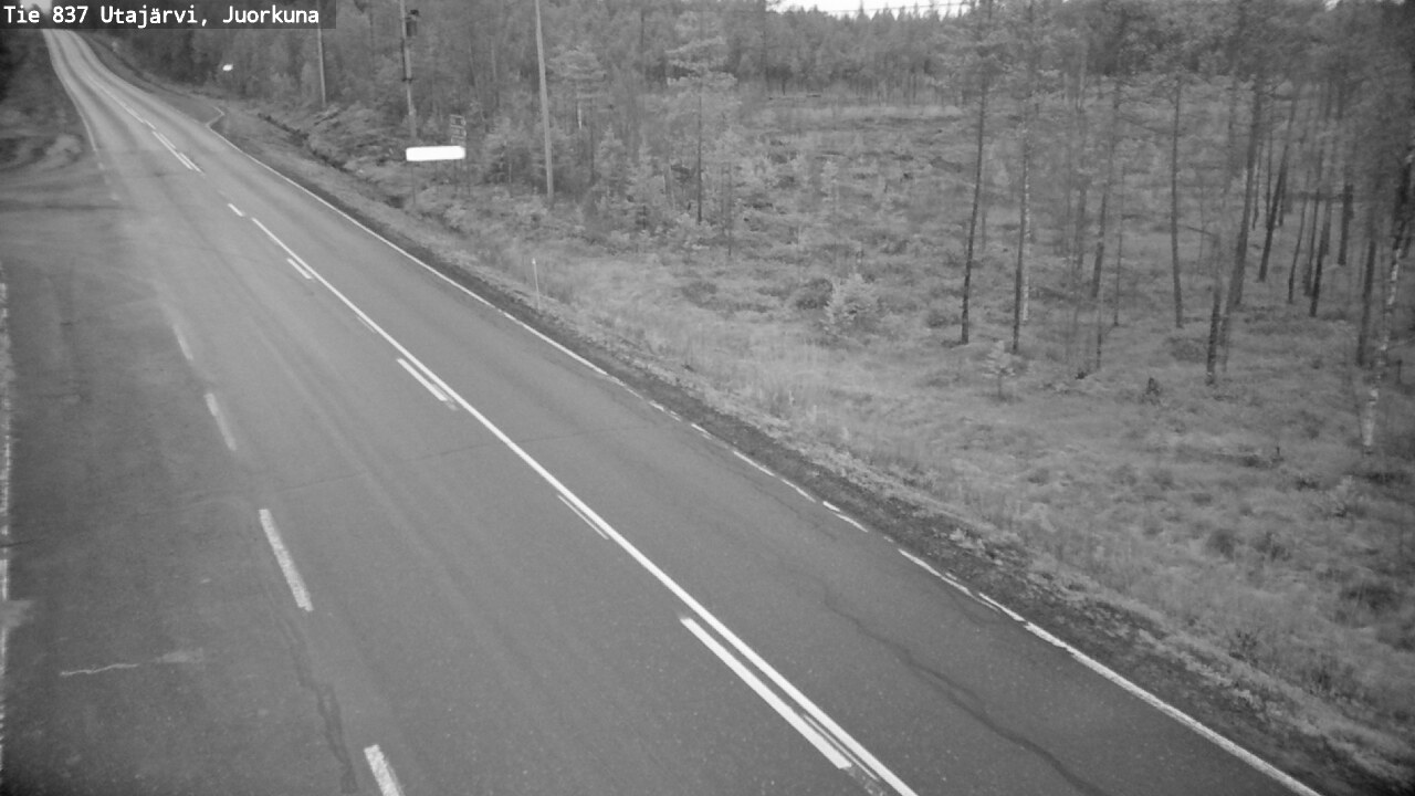 Kelikamerat Kuva Tie 837 Utajärvi, Juorkuna, Utajärvi, Pohjois-Pohjanmaa