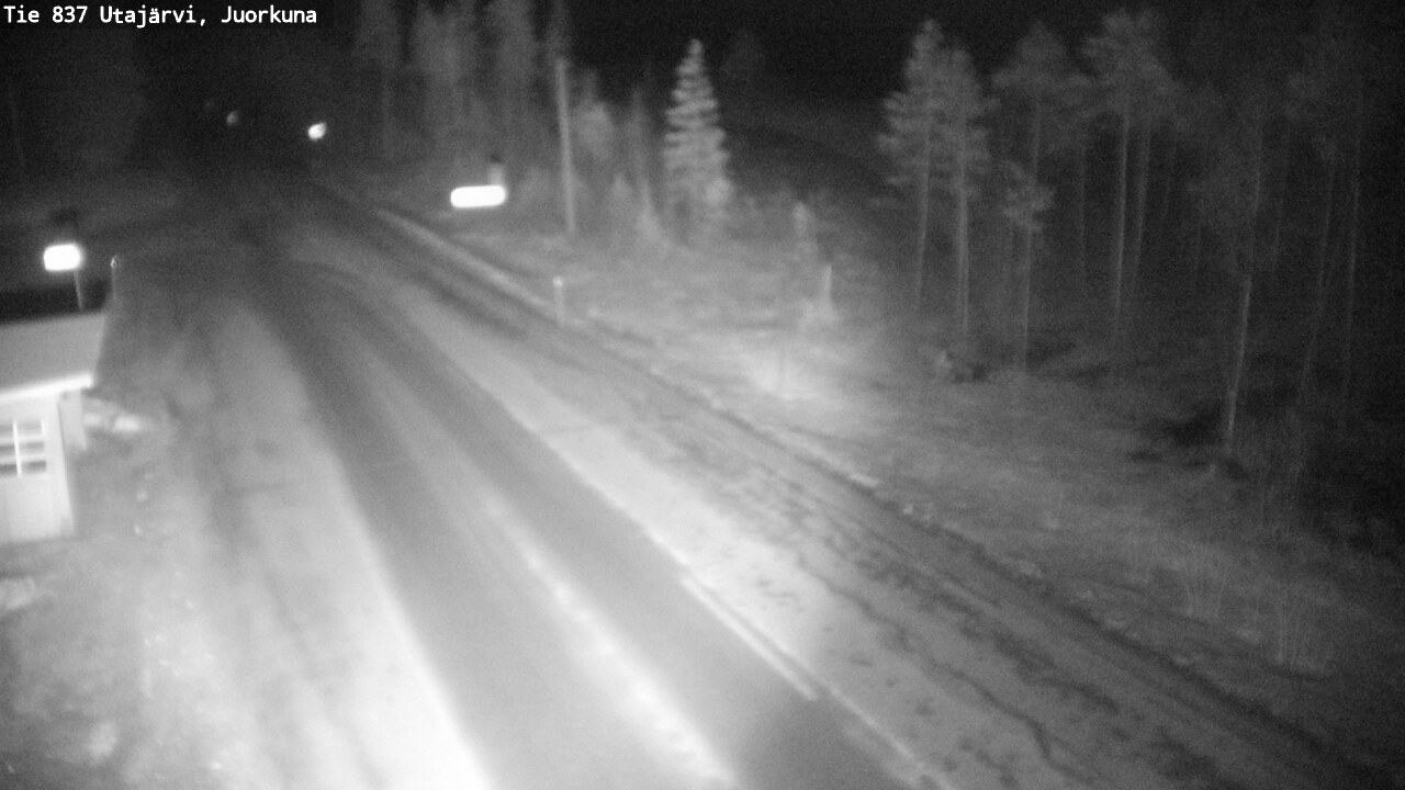 Kelikamerat Kuva Tie 837 Utajärvi, Juorkuna, Utajärvi, Pohjois-Pohjanmaa