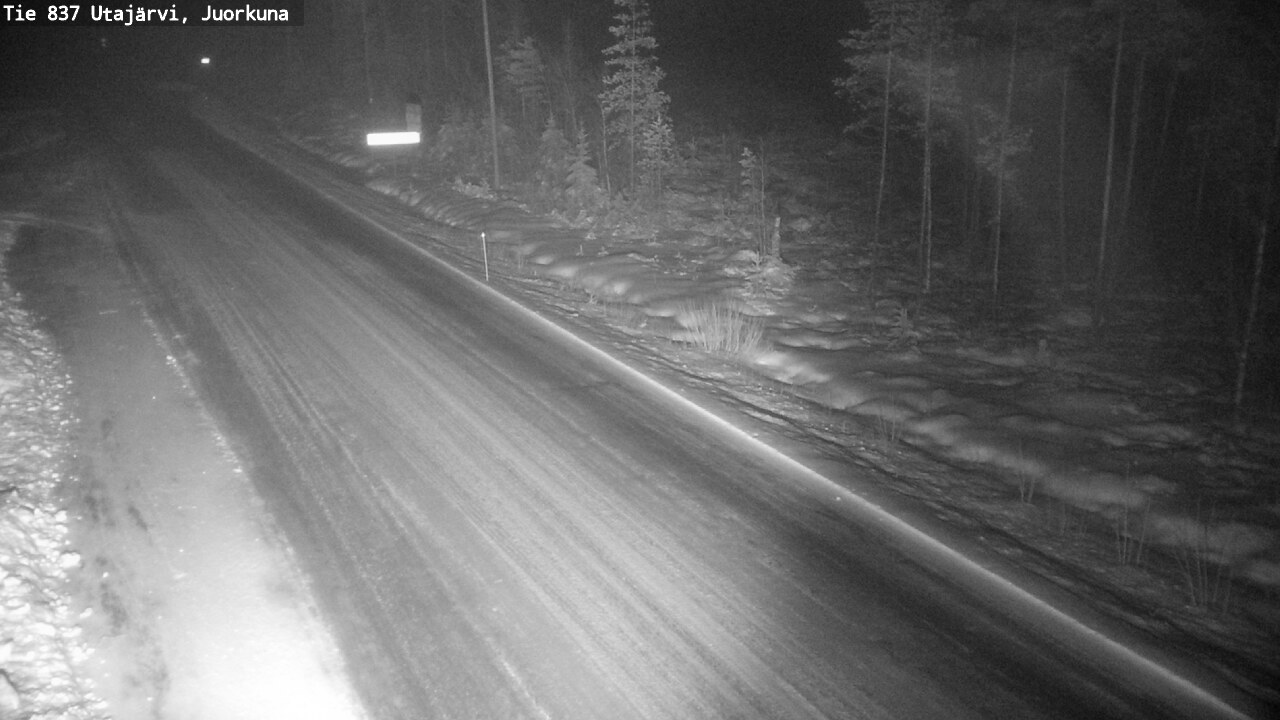 Kelikamerat Kuva Tie 837 Utajärvi, Juorkuna, Utajärvi, Pohjois-Pohjanmaa