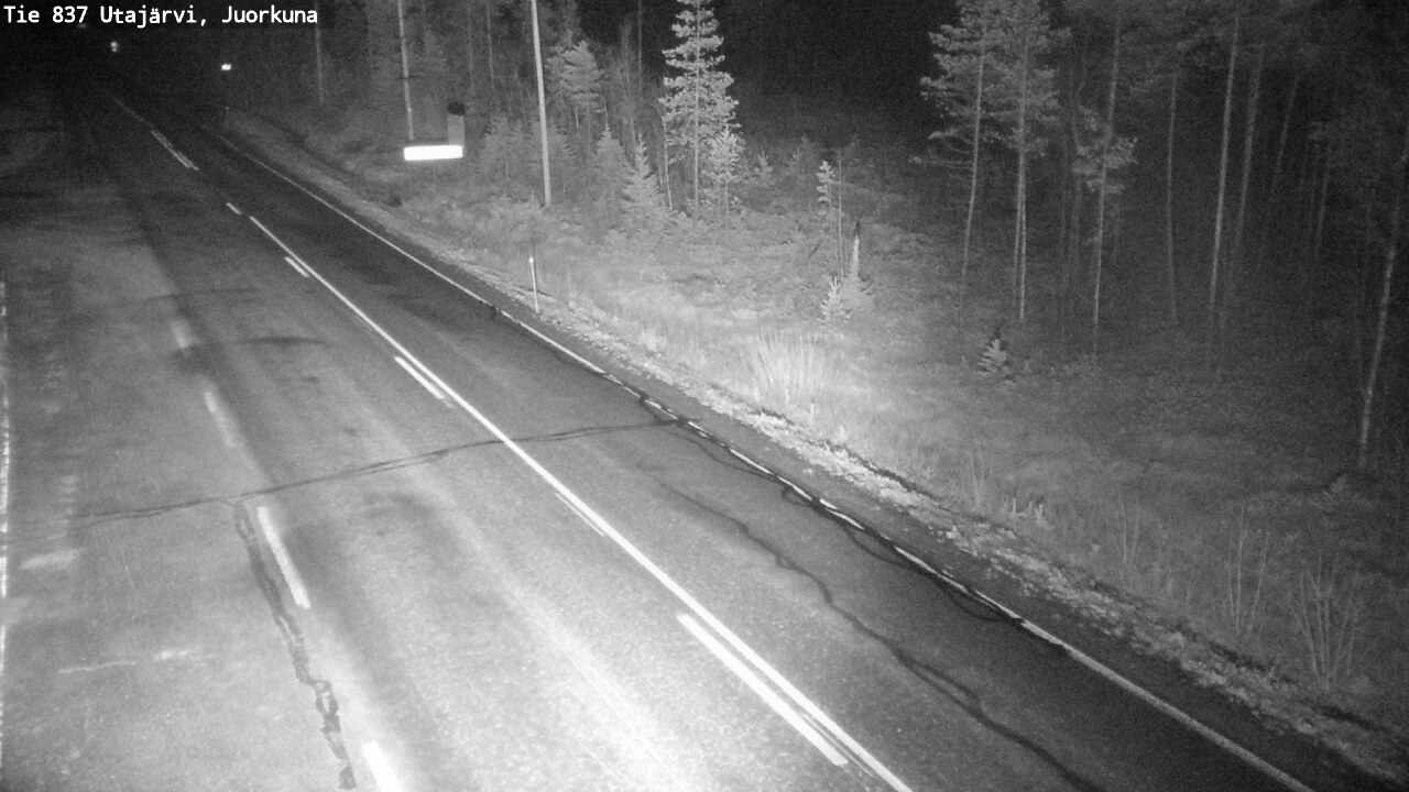 Kelikamerat Kuva Tie 837 Utajärvi, Juorkuna, Utajärvi, Pohjois-Pohjanmaa