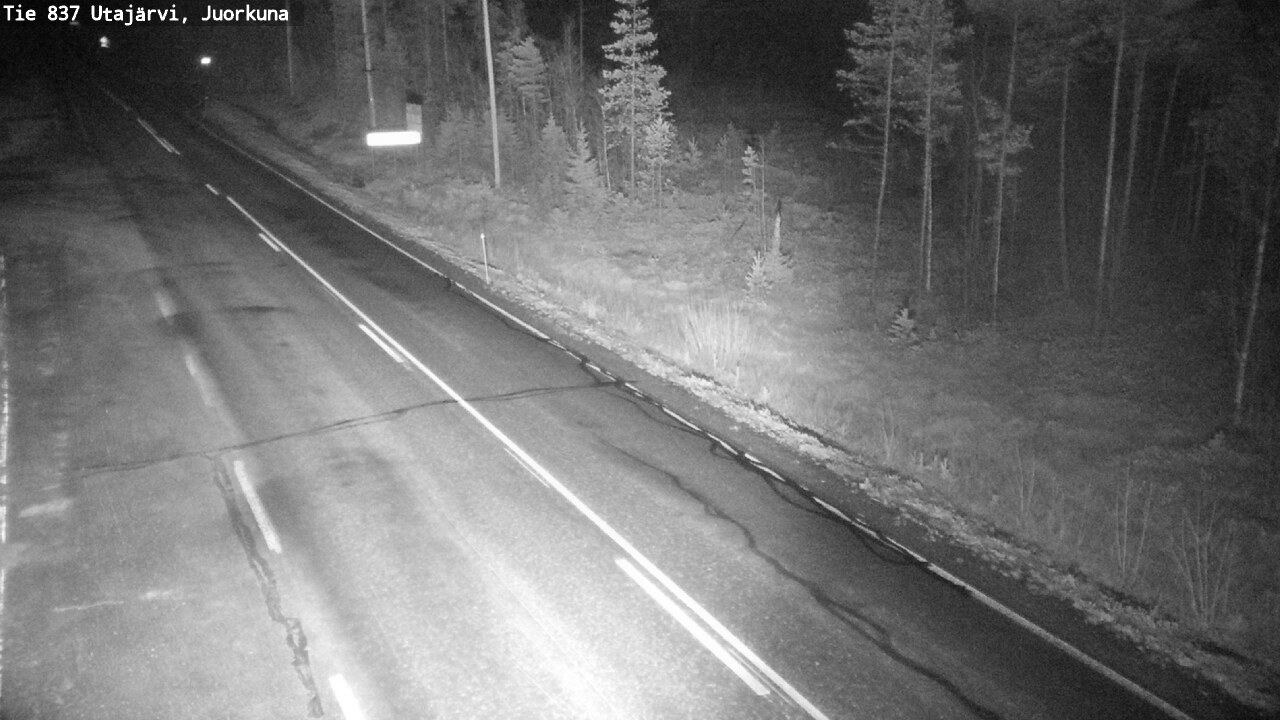 Kelikamerat Kuva Tie 837 Utajärvi, Juorkuna, Utajärvi, Pohjois-Pohjanmaa