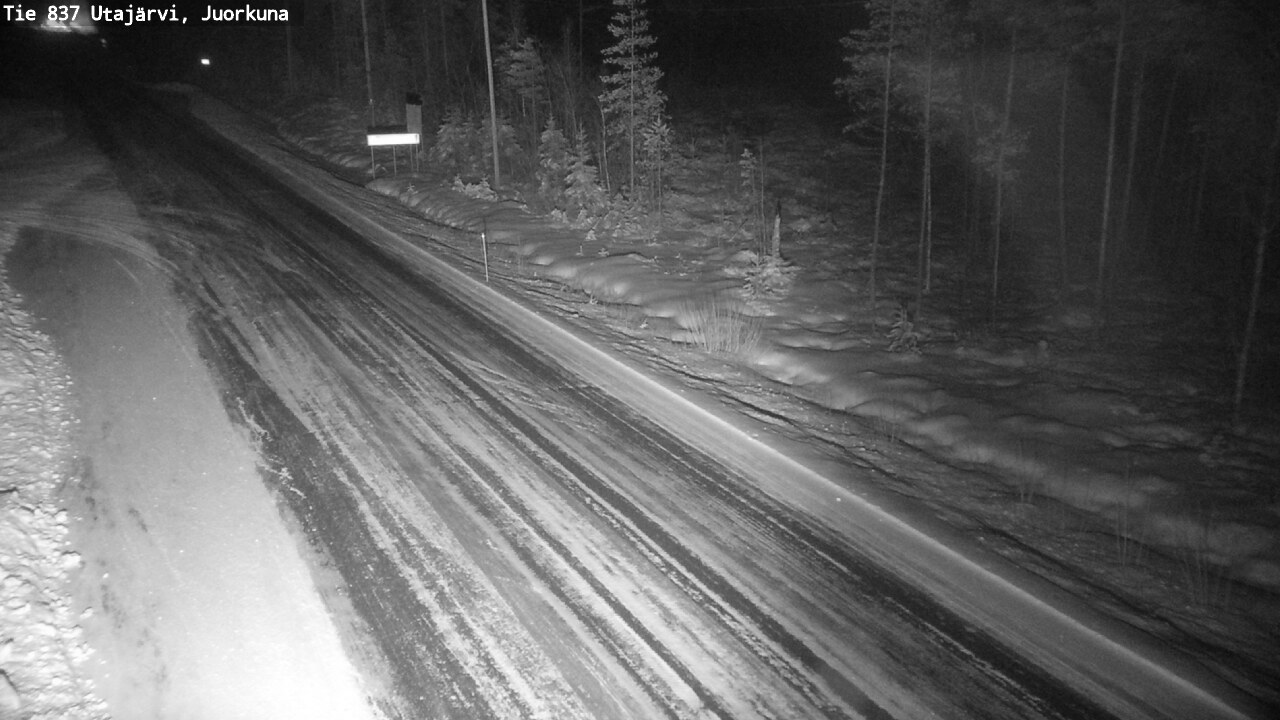 Kelikamerat Kuva Tie 837 Utajärvi, Juorkuna, Utajärvi, Pohjois-Pohjanmaa