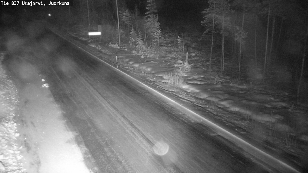 Kelikamerat Kuva Tie 837 Utajärvi, Juorkuna, Utajärvi, Pohjois-Pohjanmaa