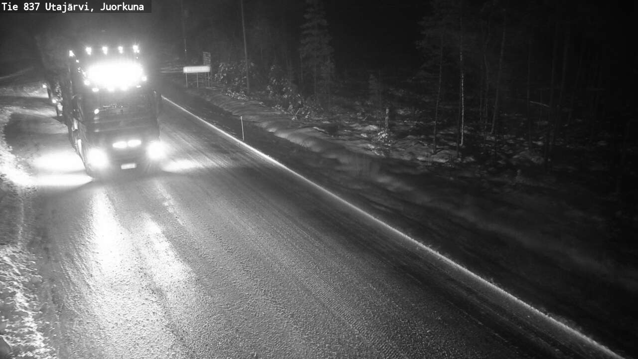 Kelikamerat Kuva Tie 837 Utajärvi, Juorkuna, Utajärvi, Pohjois-Pohjanmaa