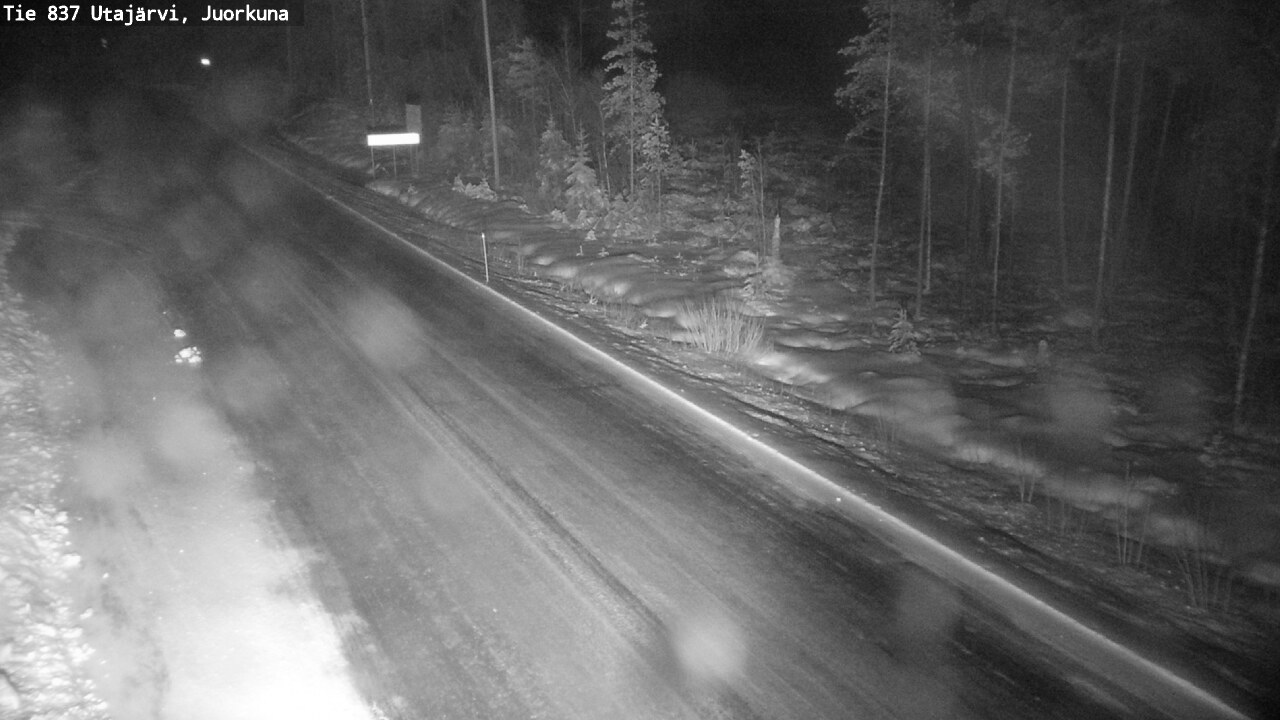 Kelikamerat Kuva Tie 837 Utajärvi, Juorkuna, Utajärvi, Pohjois-Pohjanmaa