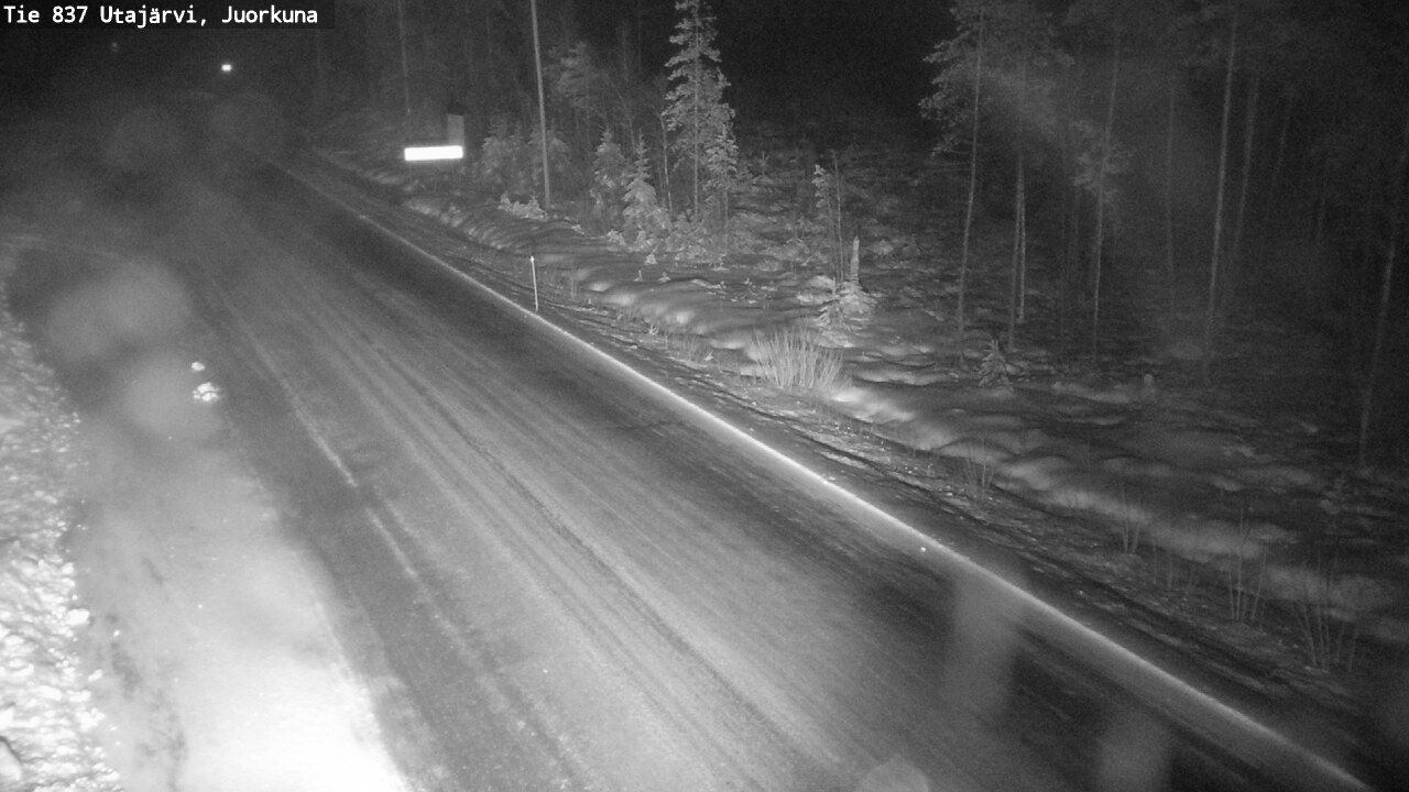 Kelikamerat Kuva Tie 837 Utajärvi, Juorkuna, Utajärvi, Pohjois-Pohjanmaa