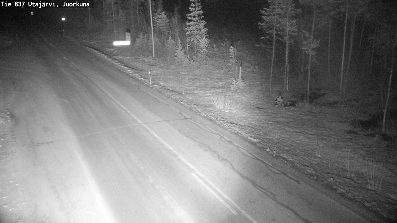 Kelikamerat Kuva Tie 837 Utajärvi, Juorkuna, Utajärvi, Pohjois-Pohjanmaa