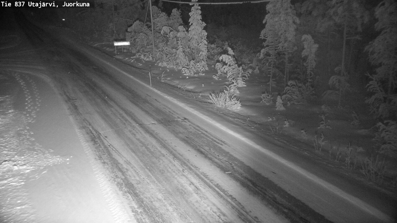 Kelikamerat Kuva Tie 837 Utajärvi, Juorkuna, Utajärvi, Pohjois-Pohjanmaa