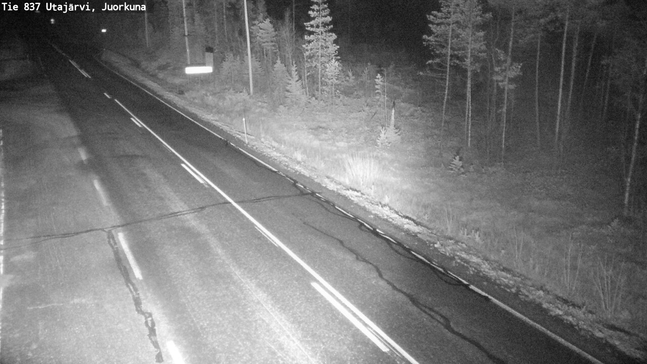 Kelikamerat Kuva Tie 837 Utajärvi, Juorkuna, Utajärvi, Pohjois-Pohjanmaa