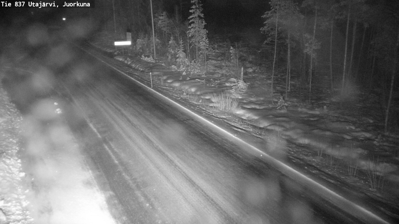 Kelikamerat Kuva Tie 837 Utajärvi, Juorkuna, Utajärvi, Pohjois-Pohjanmaa