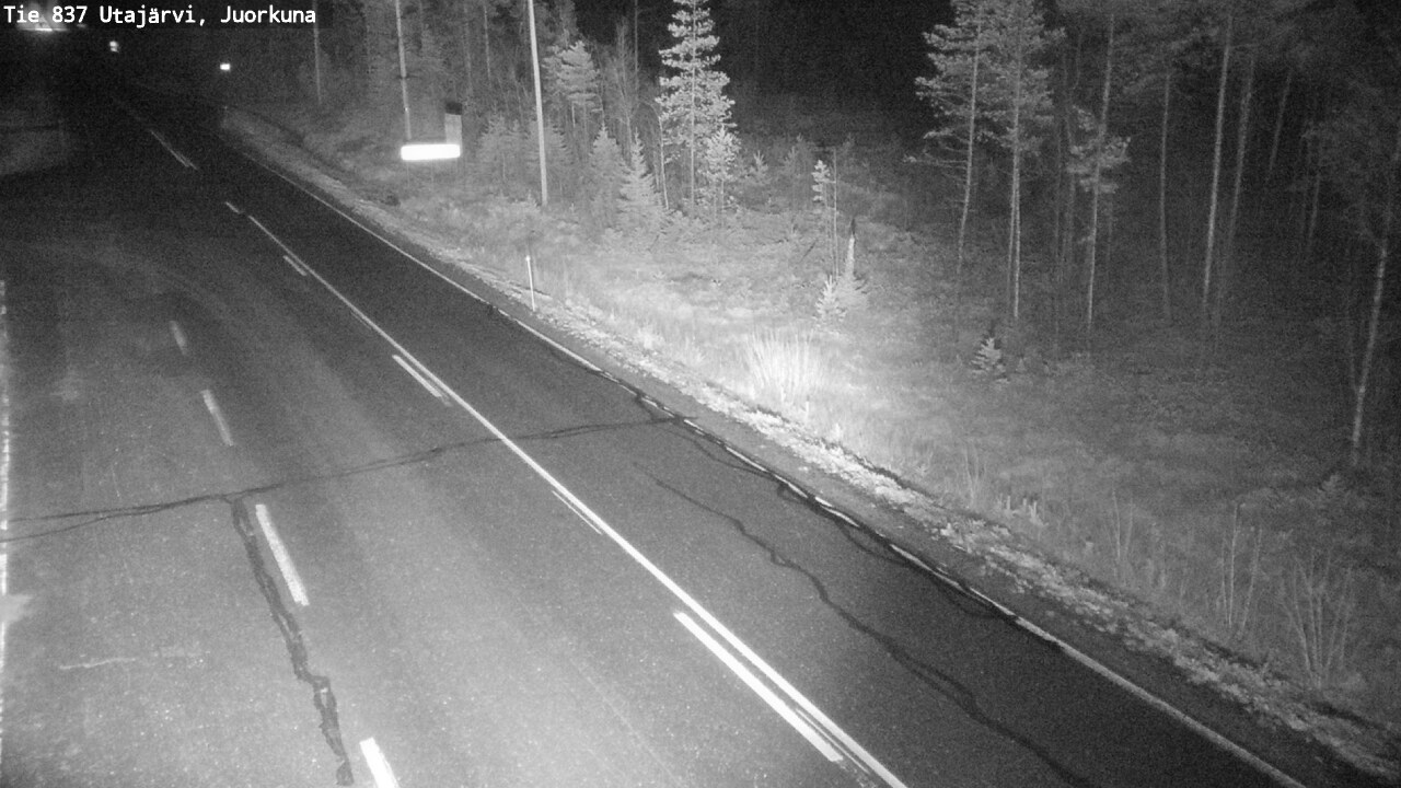 Kelikamerat Kuva Tie 837 Utajärvi, Juorkuna, Utajärvi, Pohjois-Pohjanmaa