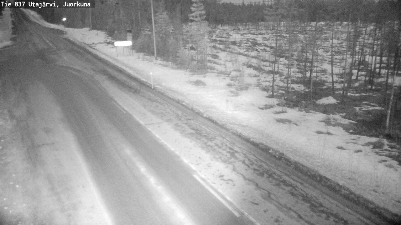 Kelikamerat Kuva Tie 837 Utajärvi, Juorkuna, Utajärvi, Pohjois-Pohjanmaa