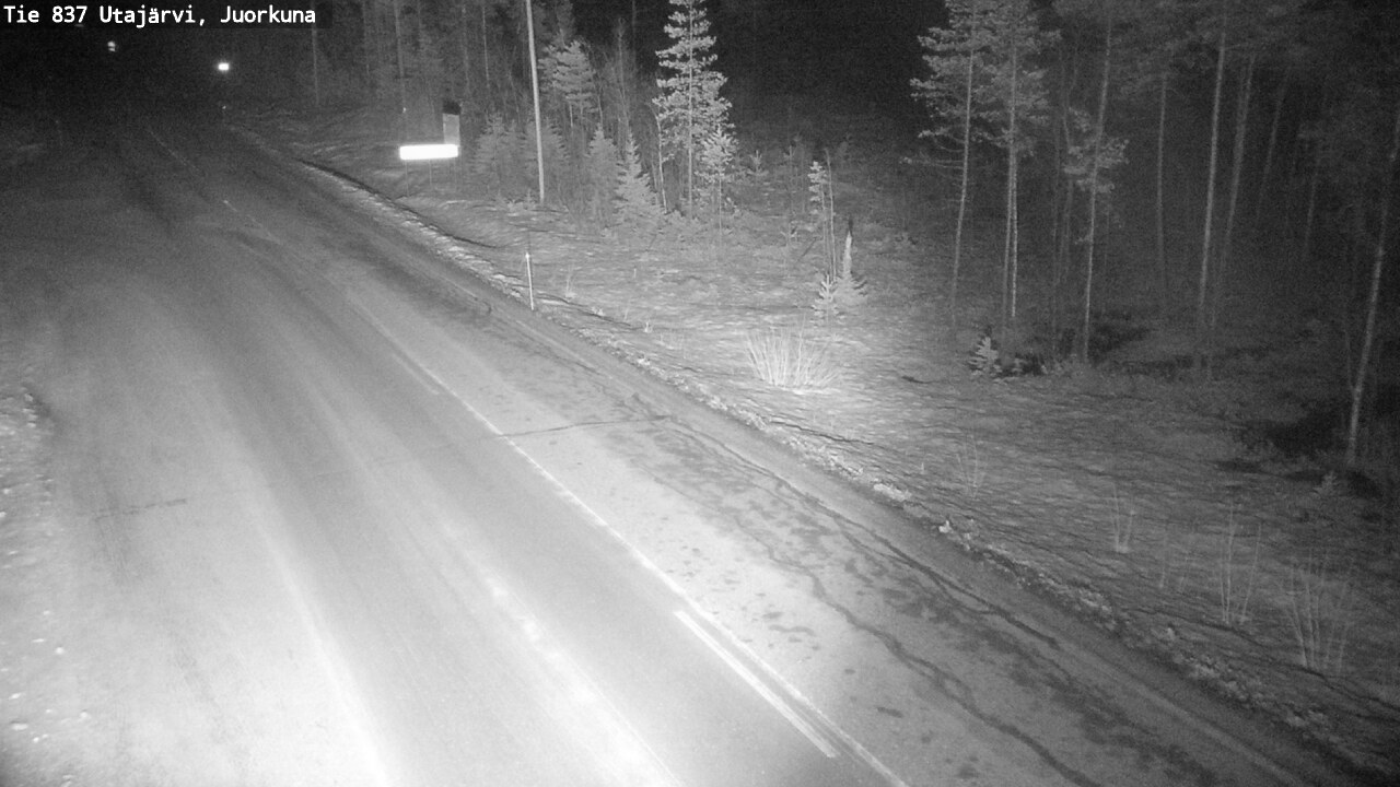 Kelikamerat Kuva Tie 837 Utajärvi, Juorkuna, Utajärvi, Pohjois-Pohjanmaa